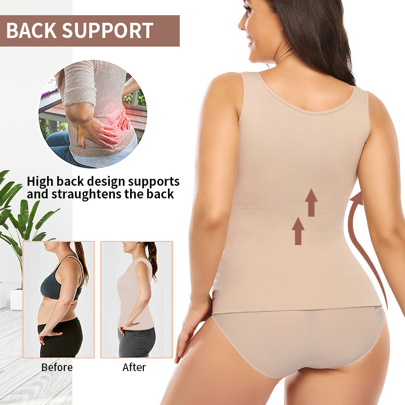 Imported™ Instant 2in 1 Camisoles Body Shapewear For (Women) 🎁