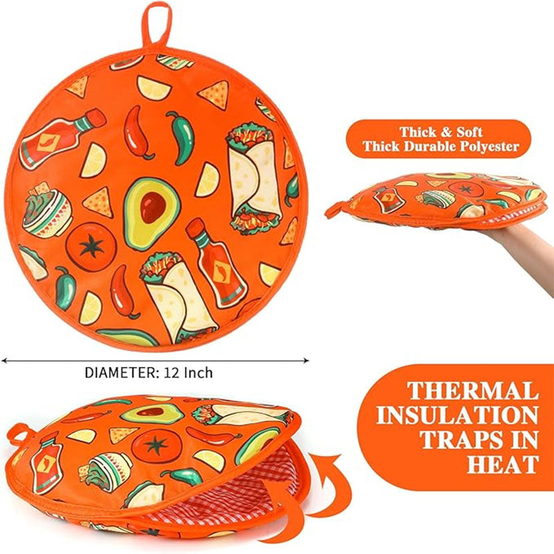 Roti Heat Insulated Cloth Pouch