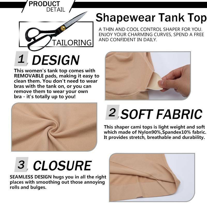 Imported™ Instant 2in 1 Camisoles Body Shapewear For (Women) 🎁
