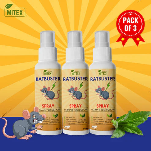 Ratbuster Spray Prevents Rat Attacks [Buy 1 Get 2 Free] 😍