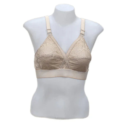 Pack of 4 Cross Design Women Ladies Girls Cotton Blouse Bra 🎁