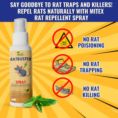 Ratbuster Spray Prevents Rat Attacks [Buy 1 Get 2 Free] 😍