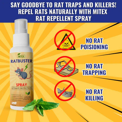 Ratbuster Spray Prevents Rat Attacks [Buy 1 Get 2 Free] 😍