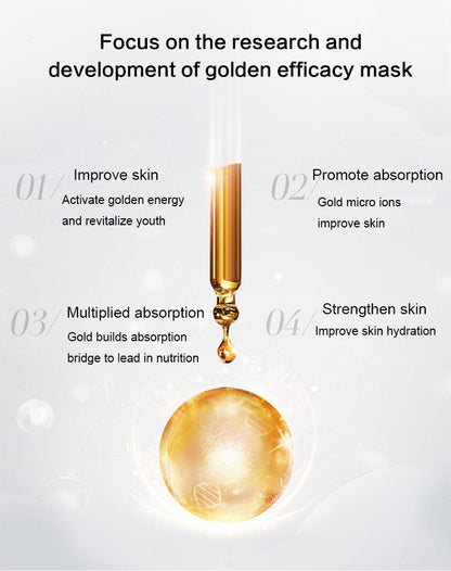 Imported™ Glowing Gold Mask 😍