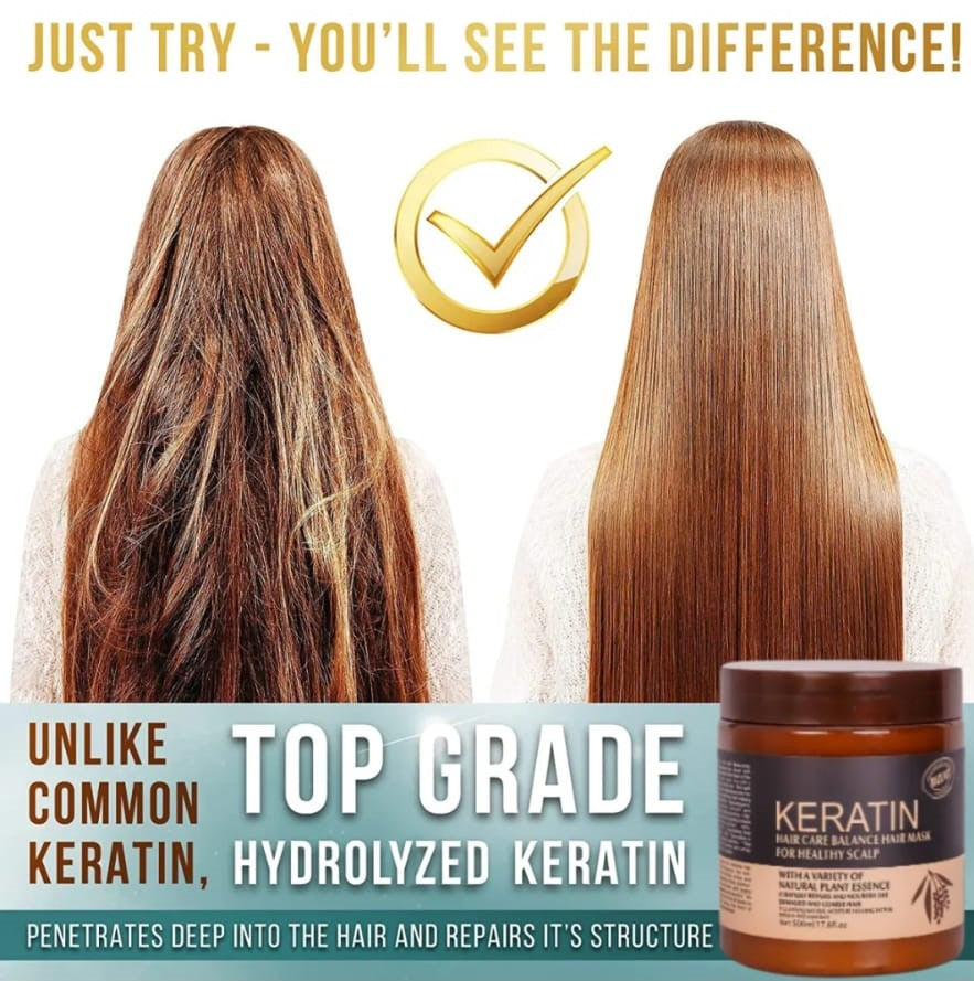 Imported™ 100%-Original Keratin Hair Mask For(Men-Women) 😍