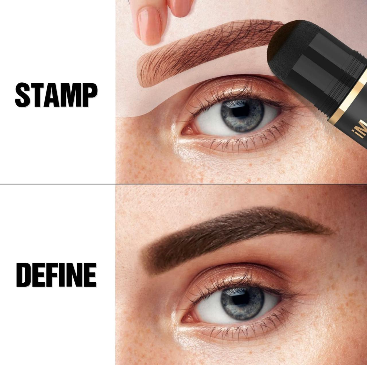 Imported™ 2 in 1 Perfect Hairline & Eyebrow Shaping Stamp [Buy 1 Get 1 Free Save Upto 50% Off] 🎁