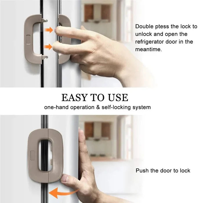 Imported™ Multifunctional Smart home Refrigerator Lock [Buy 1 Get 1 Free] 🎁