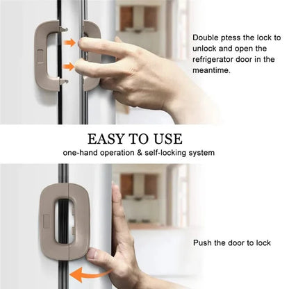 Imported™ Multifunctional Smart home Refrigerator Lock [Buy 1 Get 1 Free] 🎁